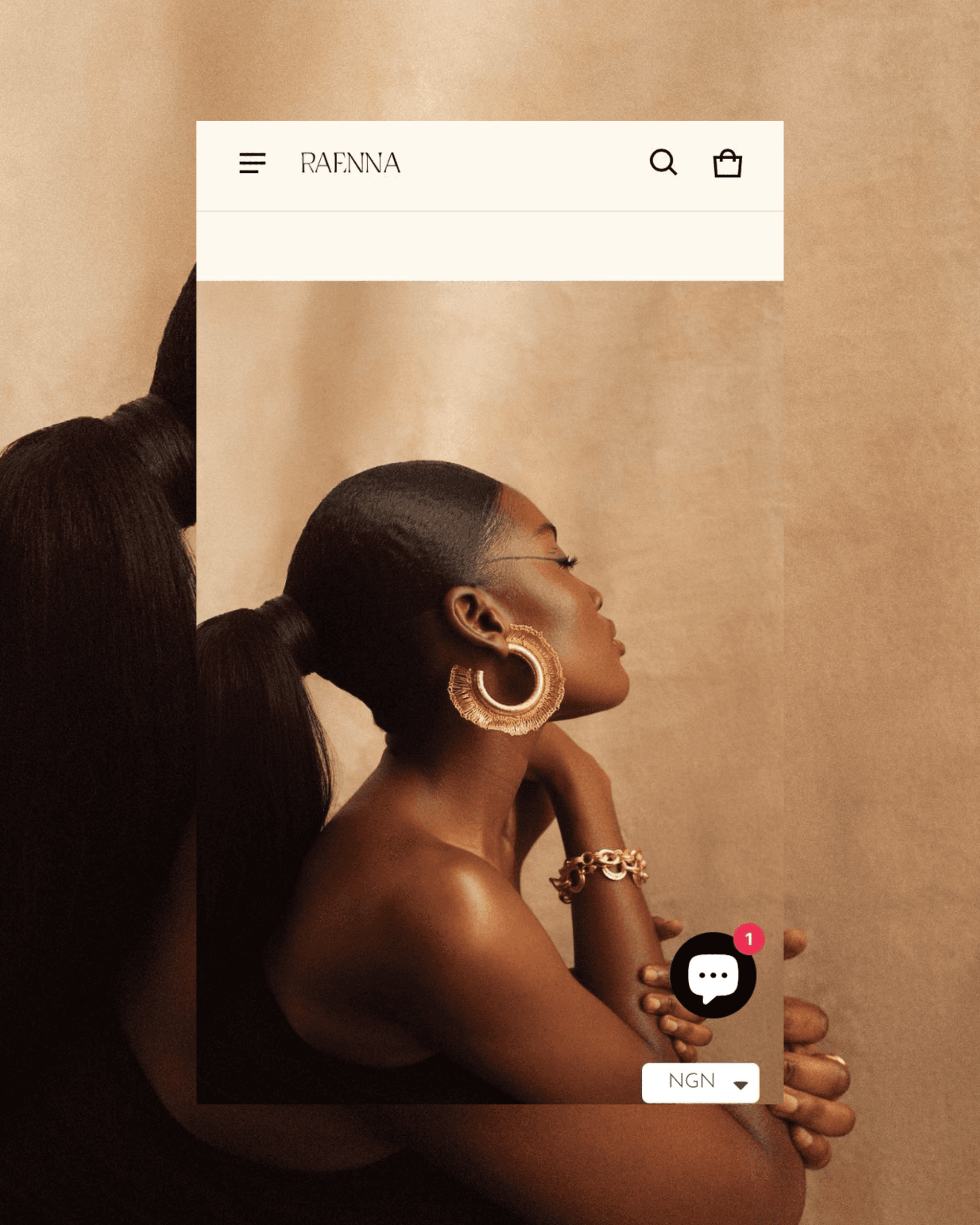 SHOP RAENNA WEBSITE DESIGN AND DEVELOPMENT BY ATELIER JOVAE