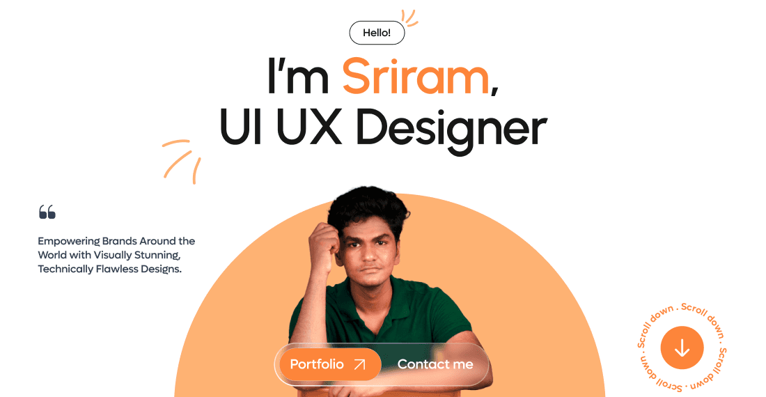 S R Sriram - UI UX, Web Design, Vyond