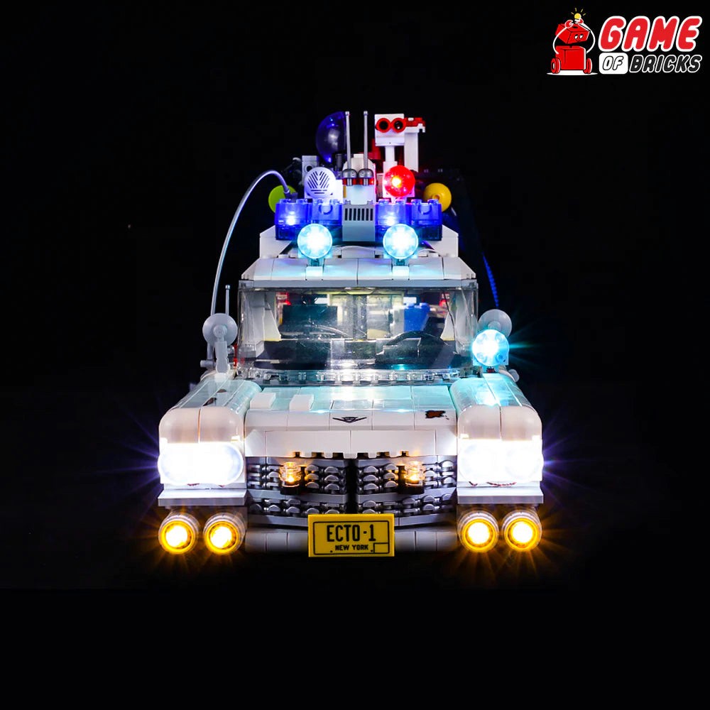 LED-lyssett til LEGO® Ghostbusters ECTO-1 10274, bilde 3 - Brikkenerd