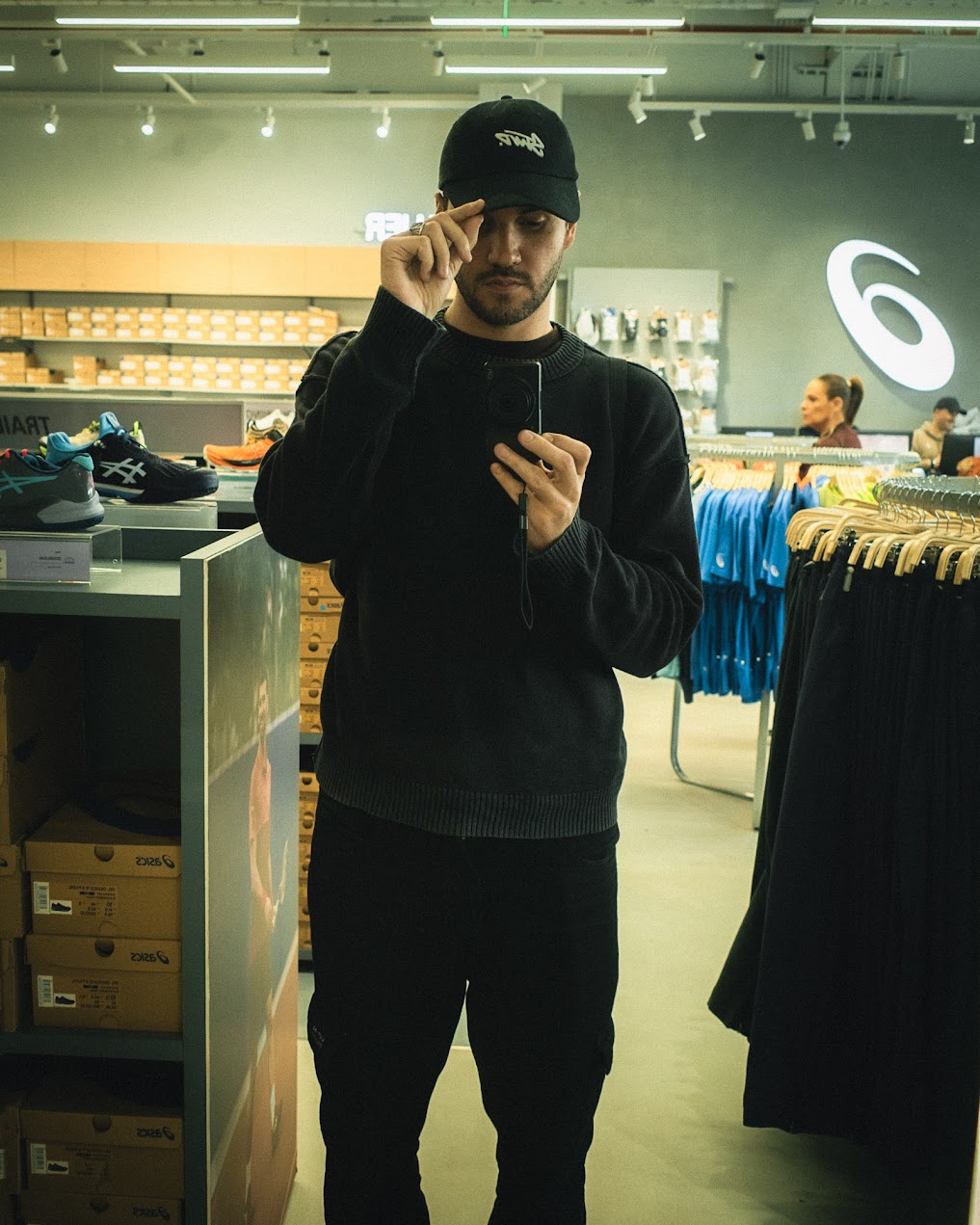 Portrait of portfolio creator – front view