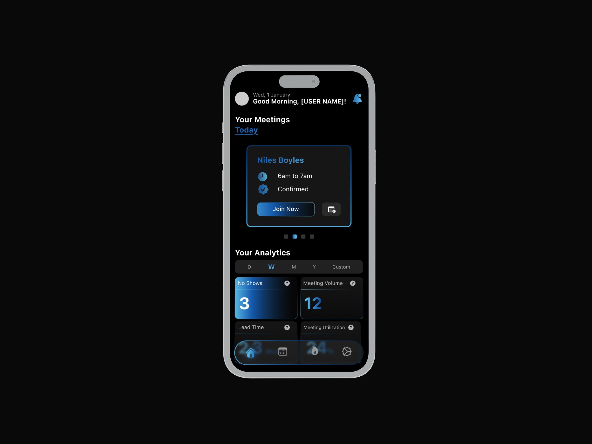 Everflame Calendar design mockup