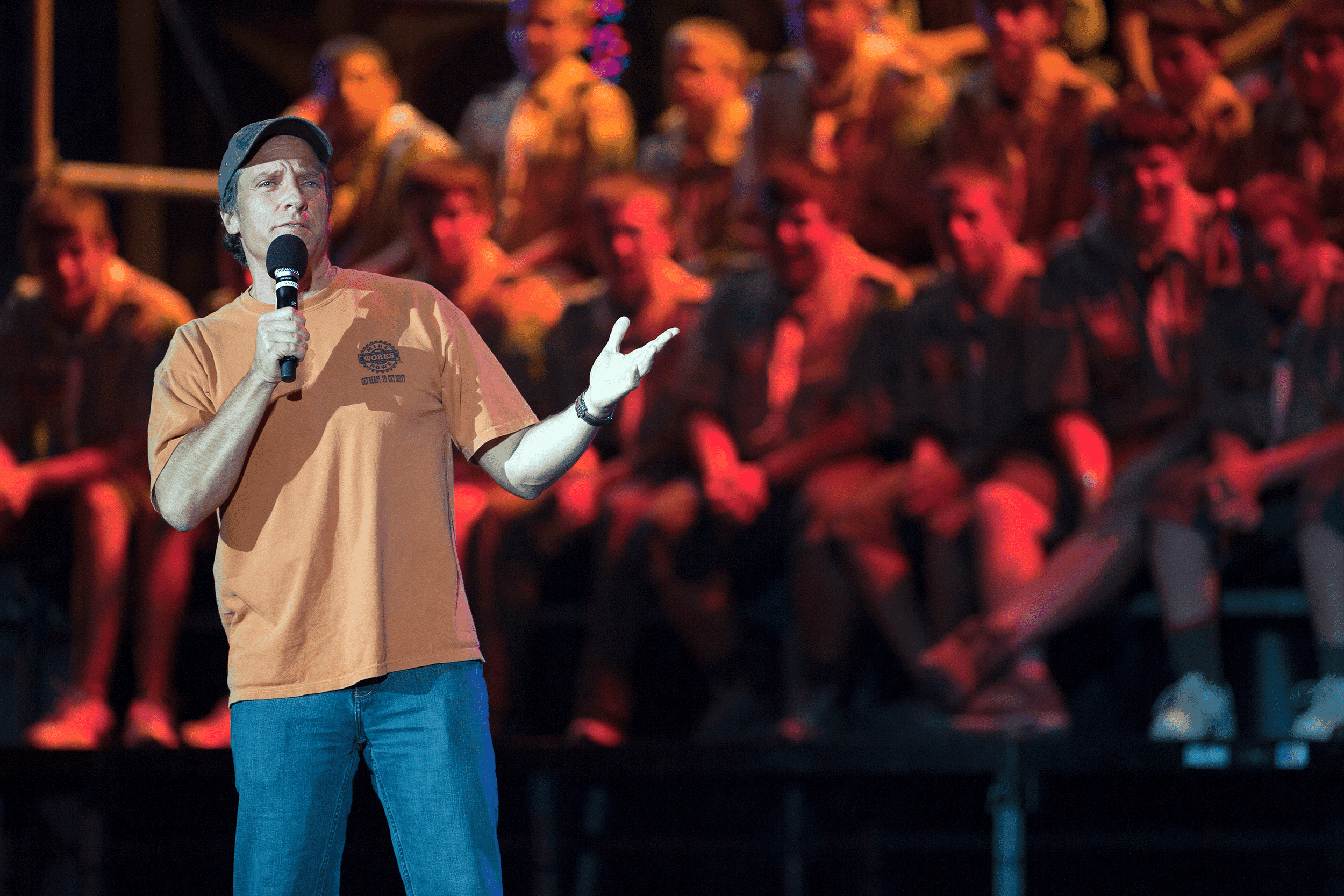 Boy Scouts 100th Anniversary National Scout Jamboree guest Mike Rowe