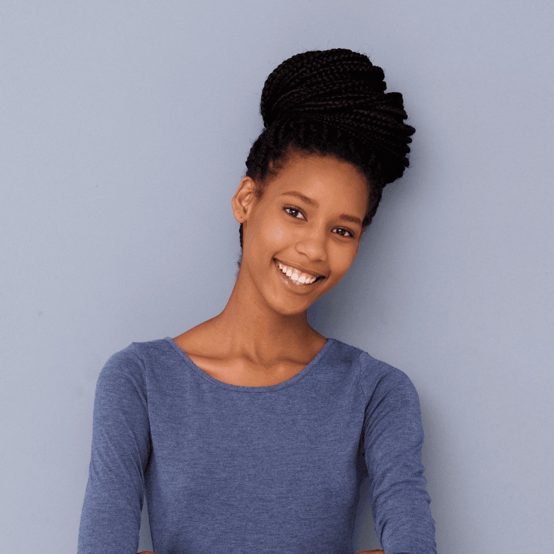 Portrait of satisfied patient from Louisville clinic