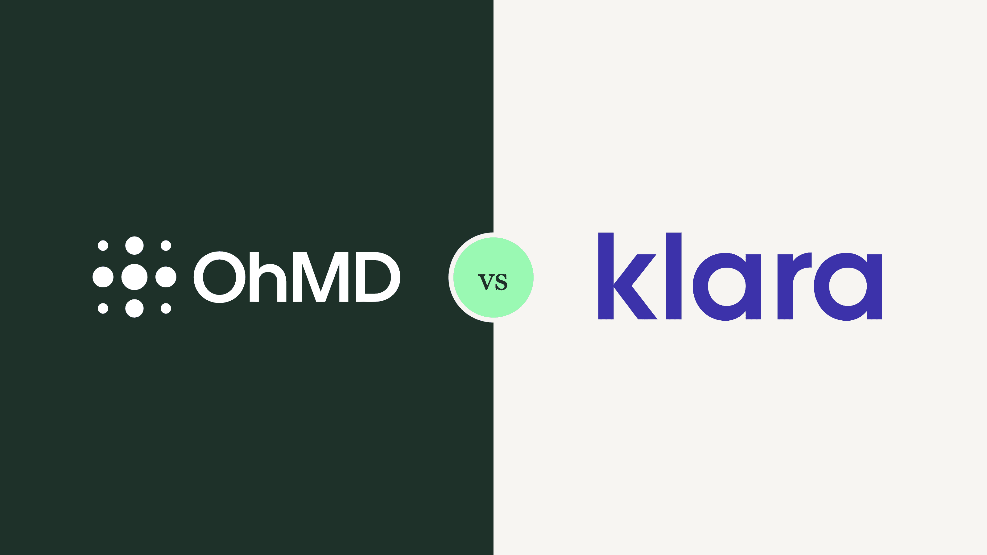 OhMD vs Klara