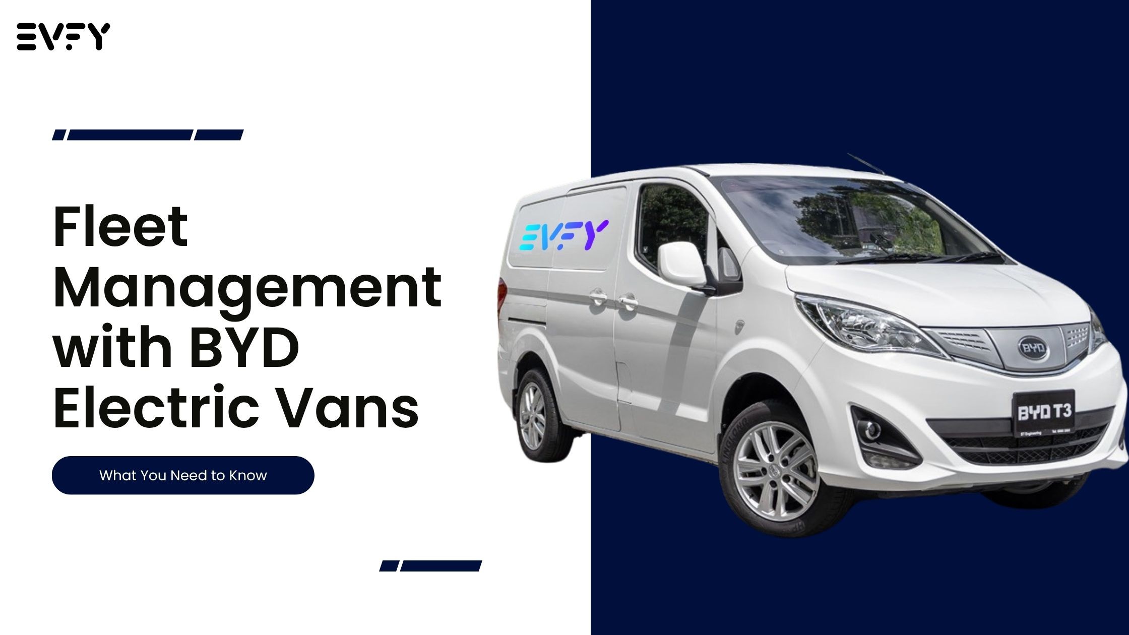 Fleet Management with BYD Electric Vans: What You Need to Know