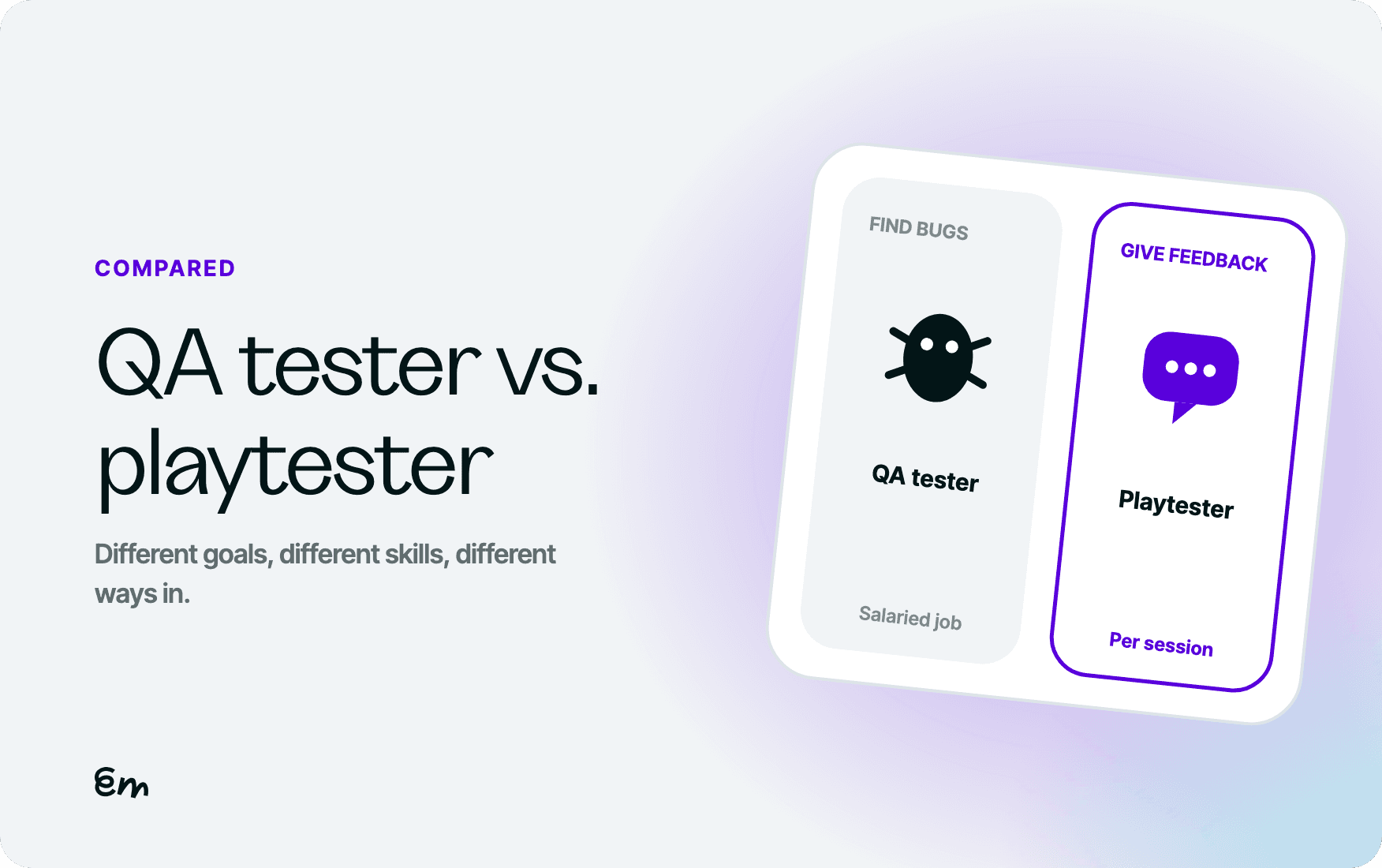 QA Tester vs. Playtester: What's the Difference?