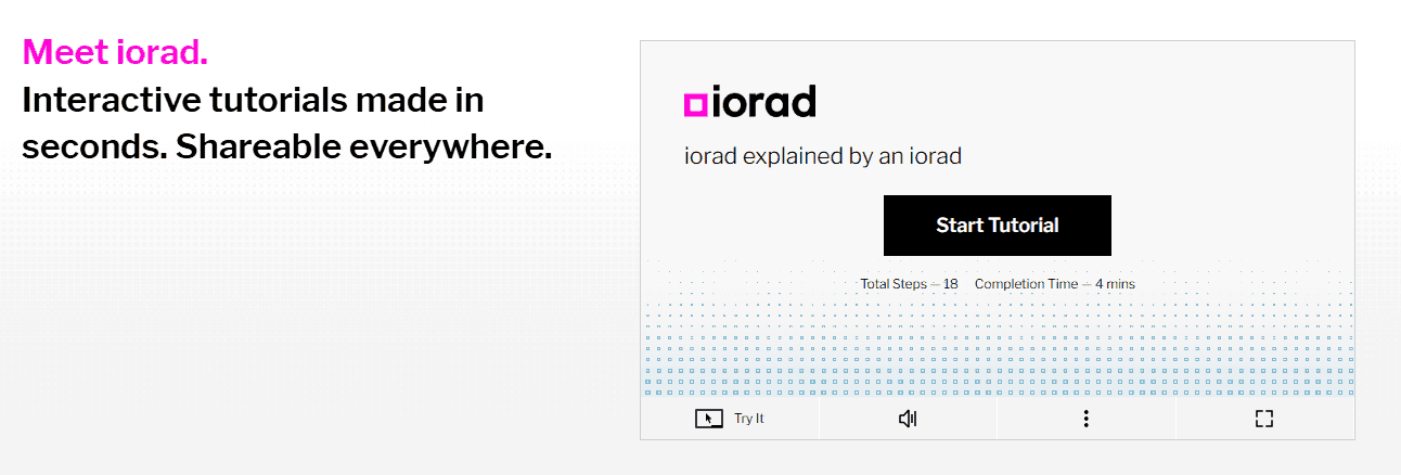 Iorad -Tango Alternative