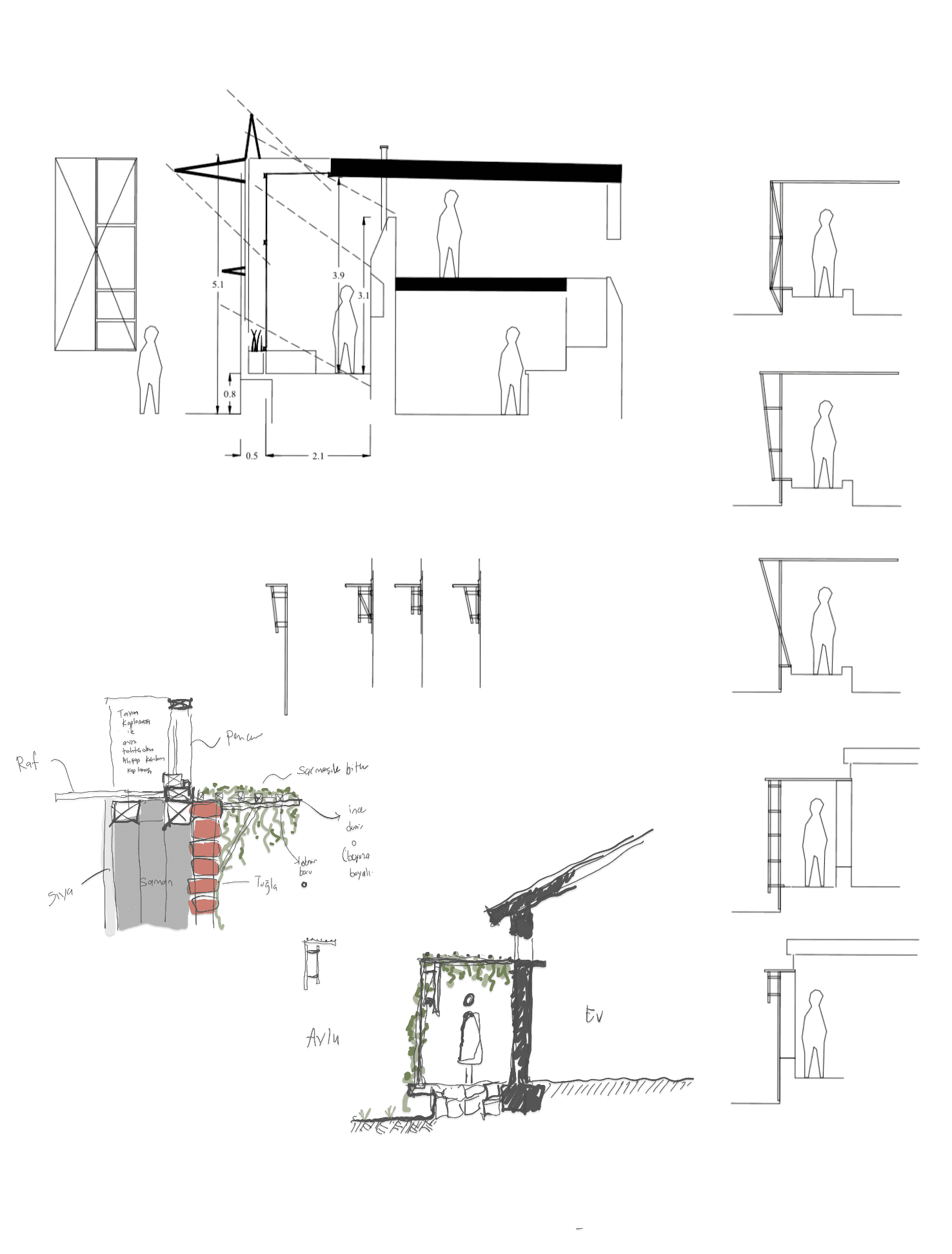 cigdem_hanim_evi_project_explain_ediz_demirel_works_edworks_architecture_studio_section_drawing