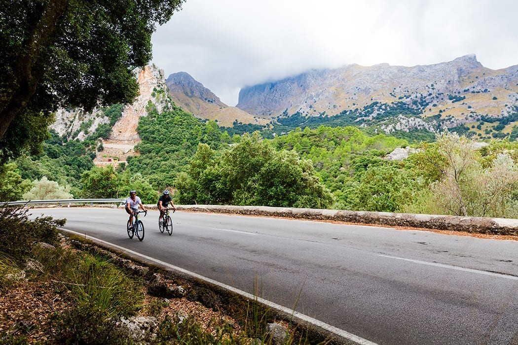 Cycling surround Mallorca