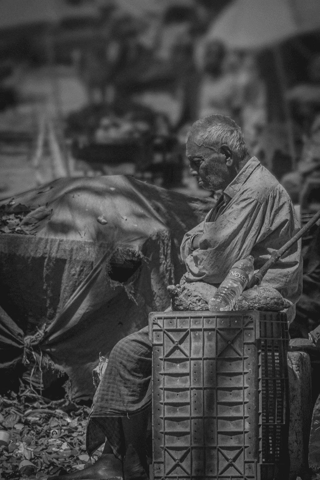 Melancholy . Gandhi Bazaar