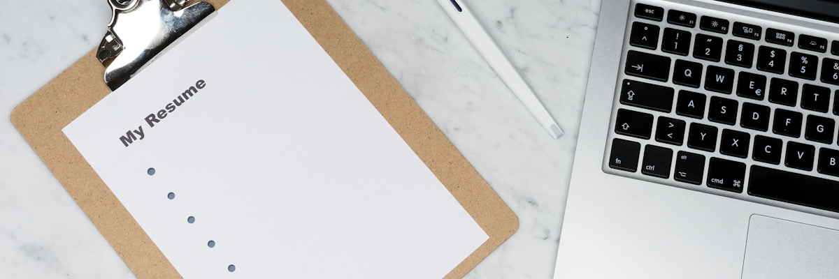 Person reviewing grant application documents