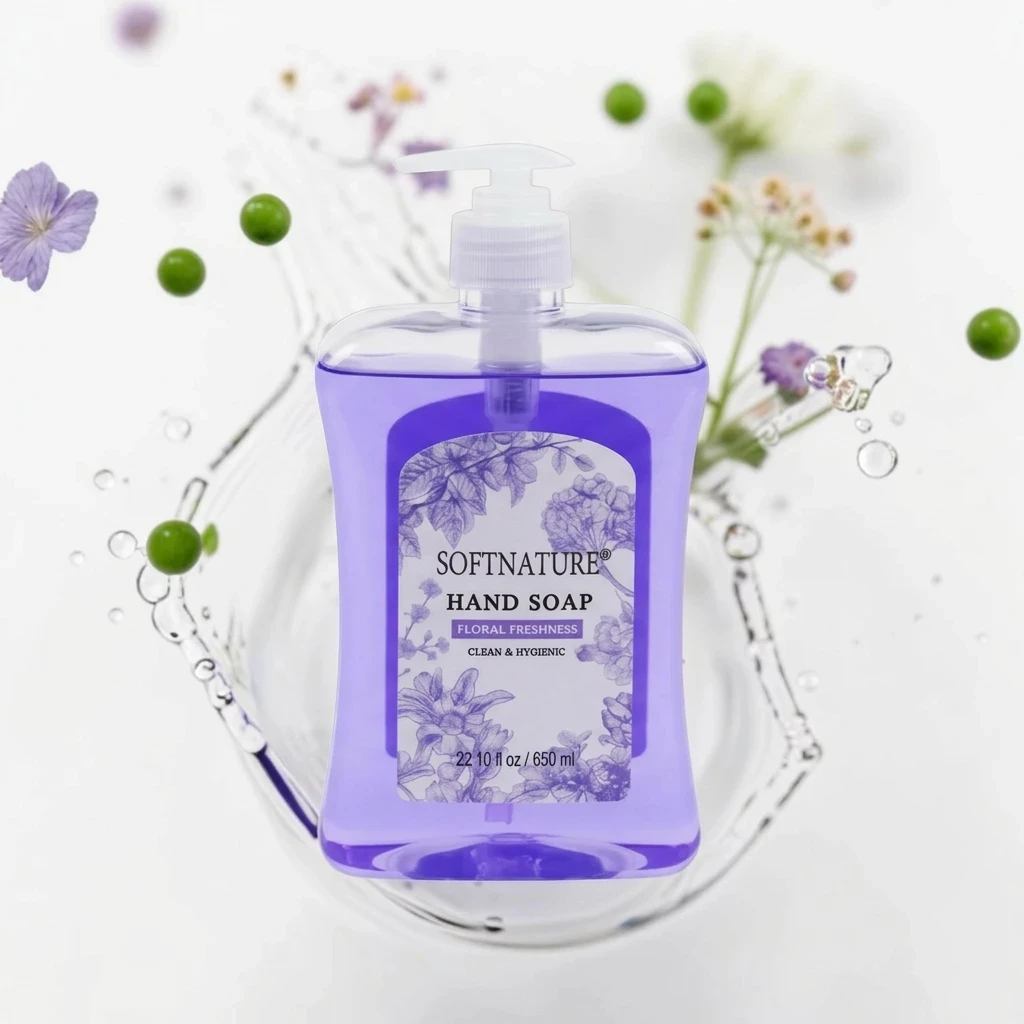 Custom packaging hand wash for retail chains