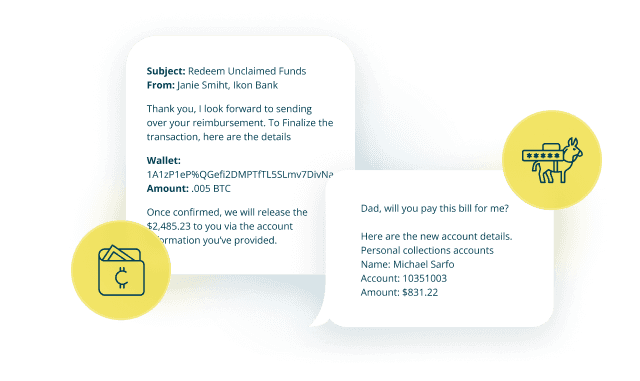 Scam intelligence intercepted through conversations