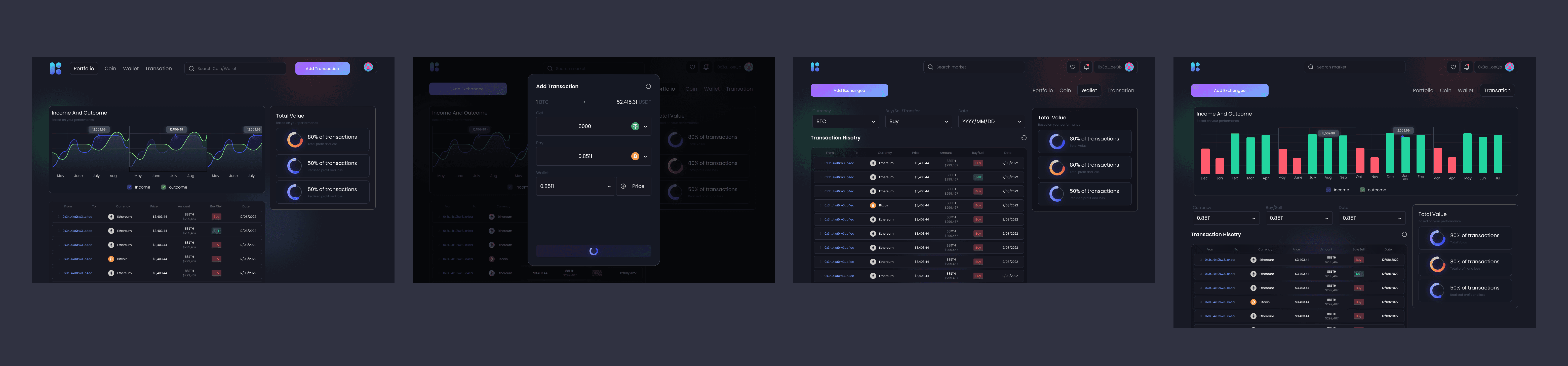 Hi-Fi Multi-Screen Design