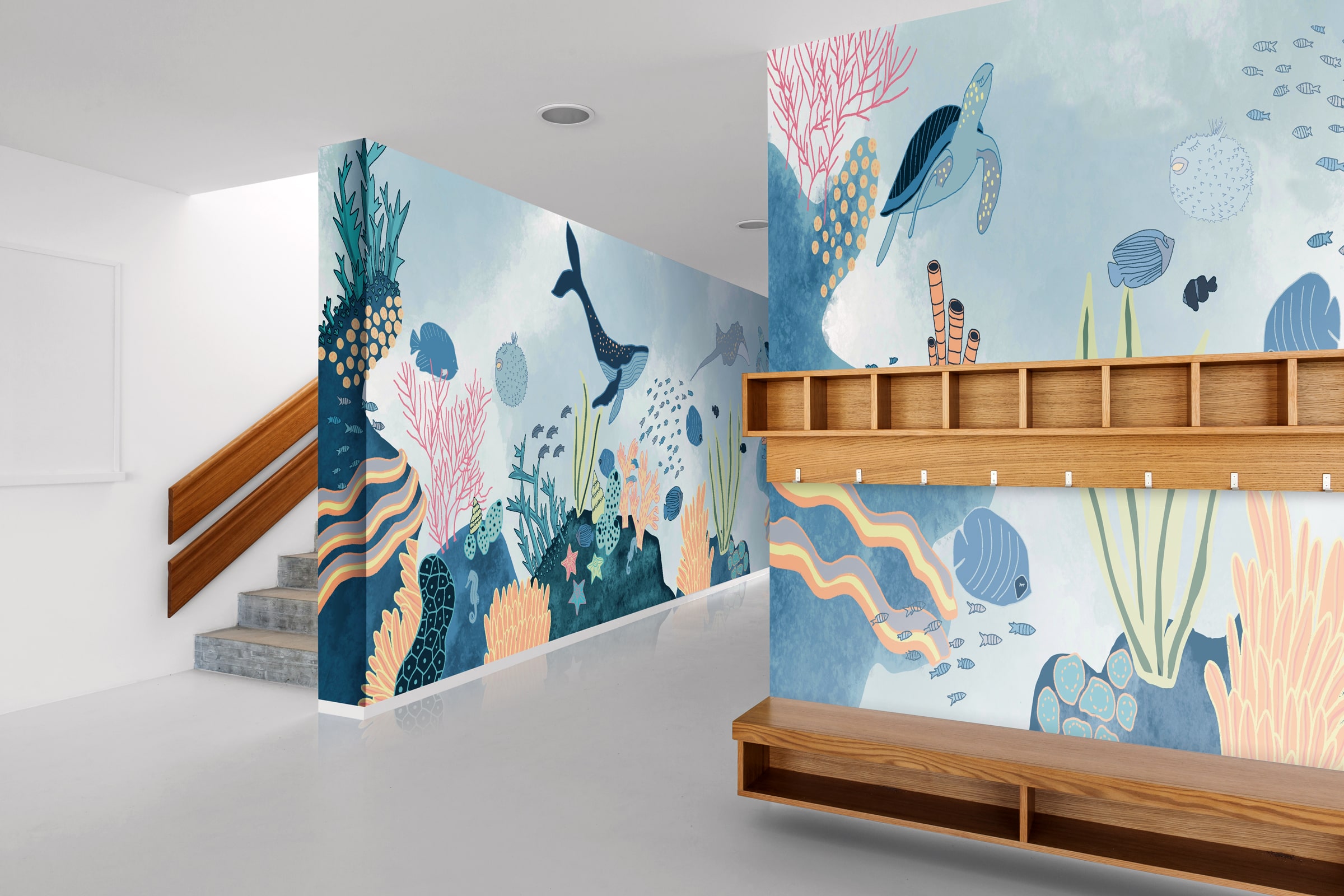Creative School Wall Graphics