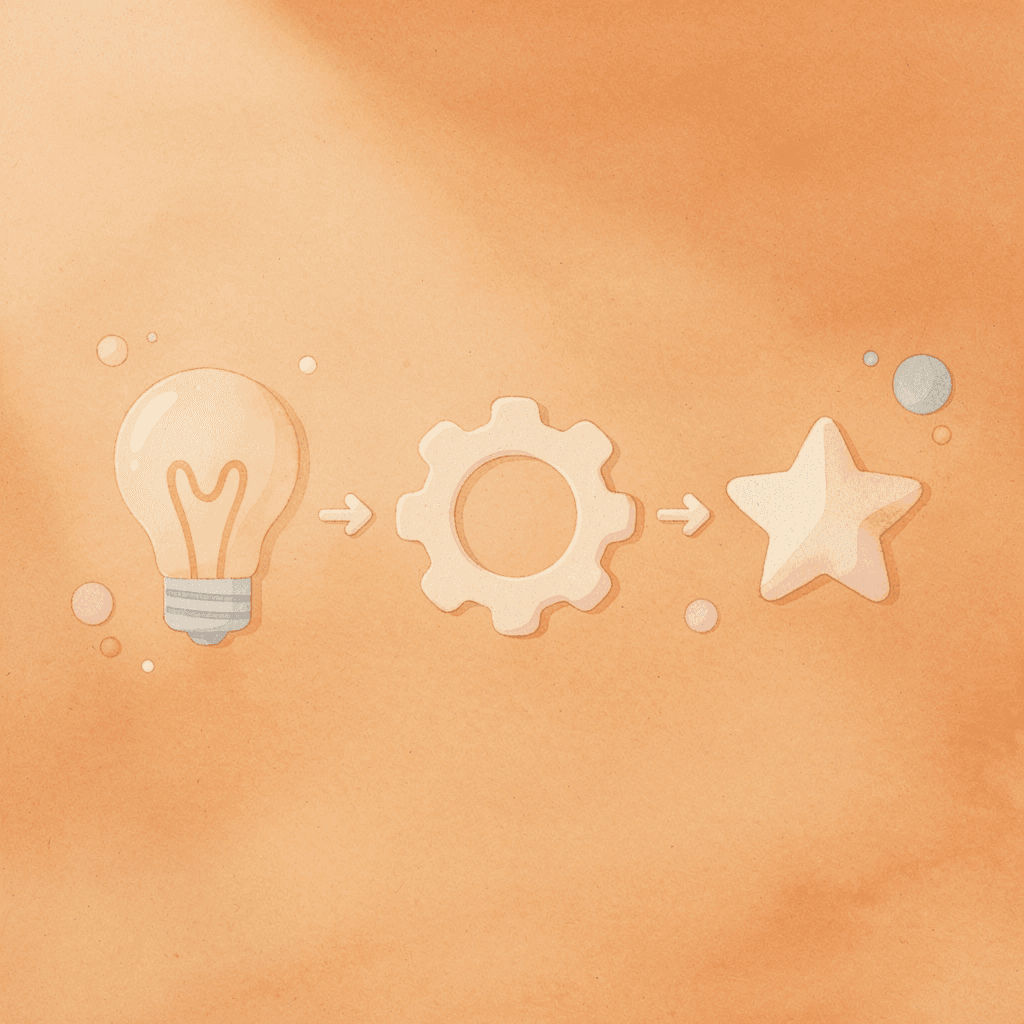 Three connected icons showing SEO strategy progression - Professional SEO Agency