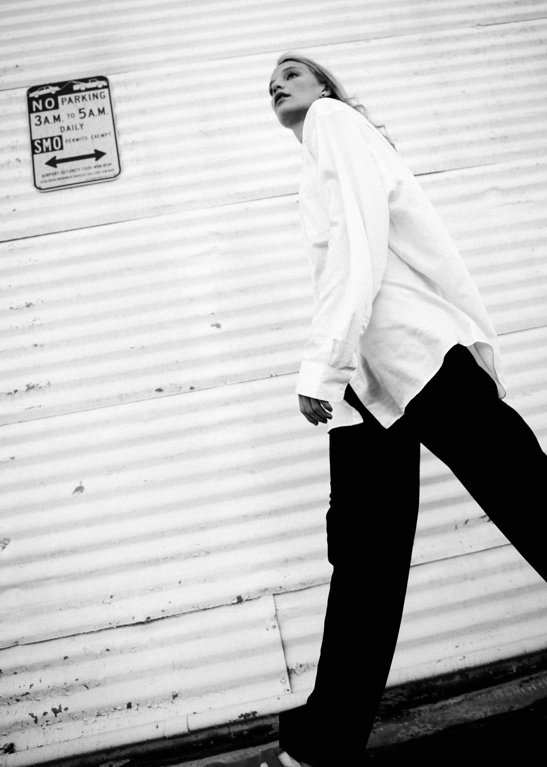 Architectural editorial portrait crop