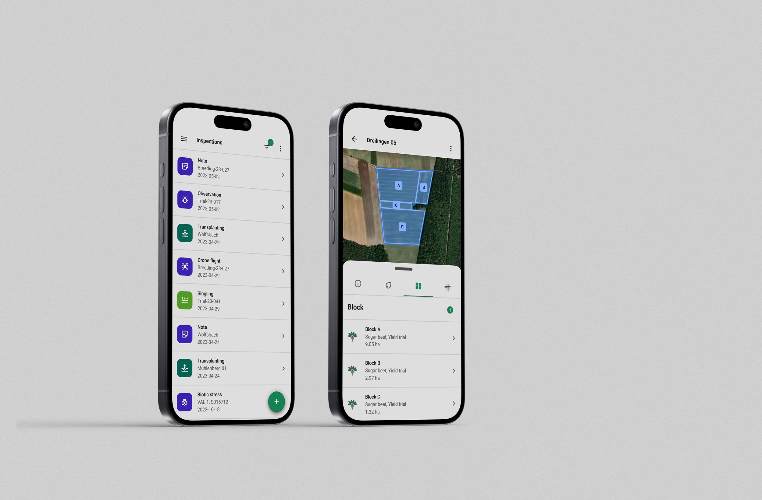 Cover image of the KWS UI Design System project with mockups of the interface on smartphone.