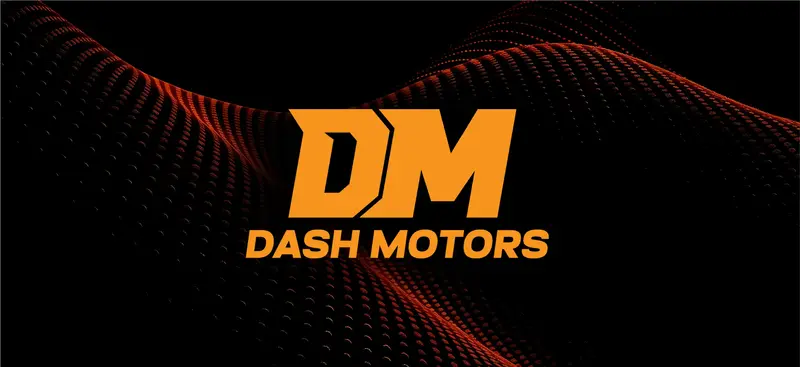 dash motors car dealership brand identity logo branding graphic design design modern minimal profession digital creative agency marketing advertising mauritius