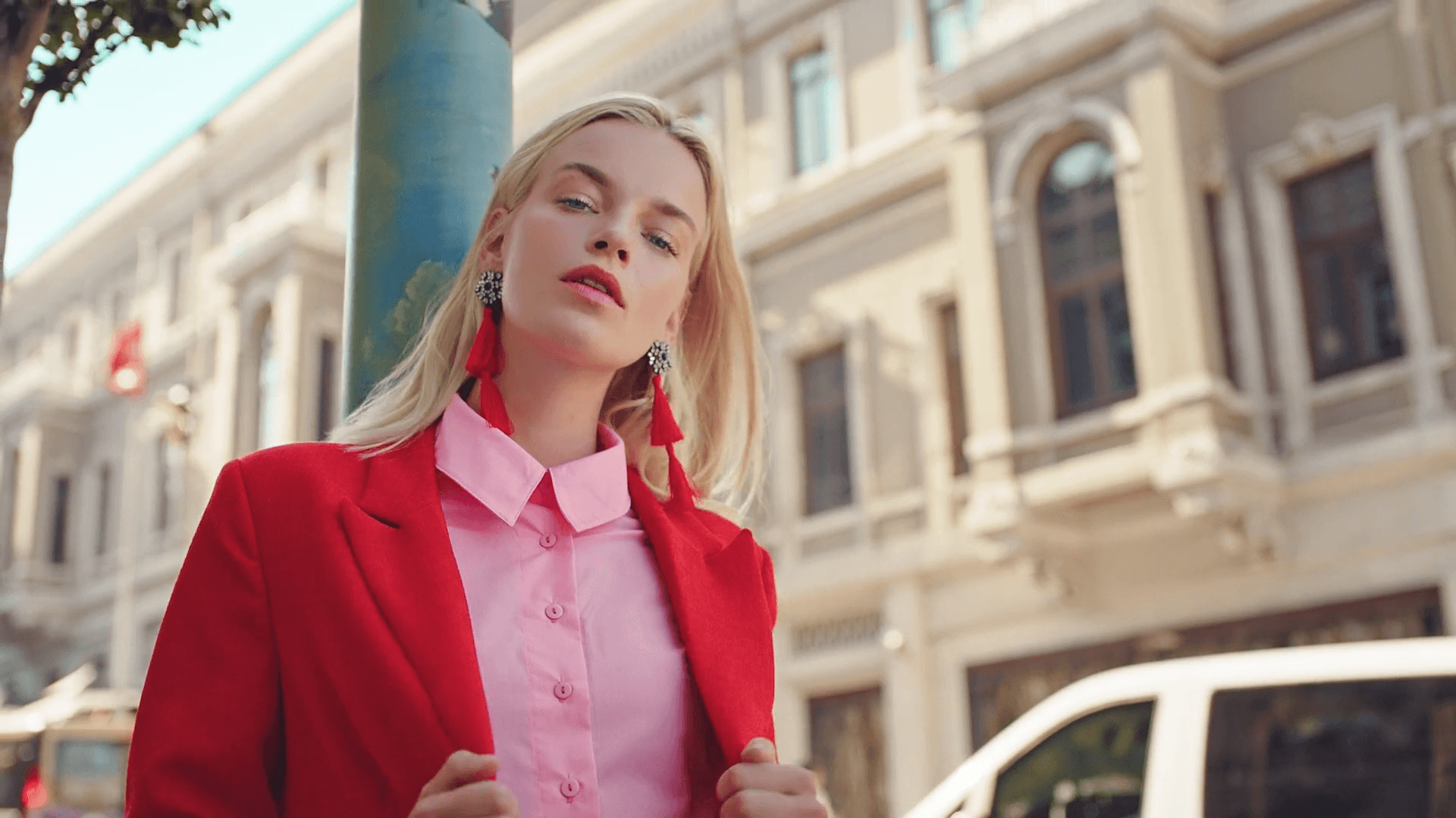 a sign that is on the side of a building