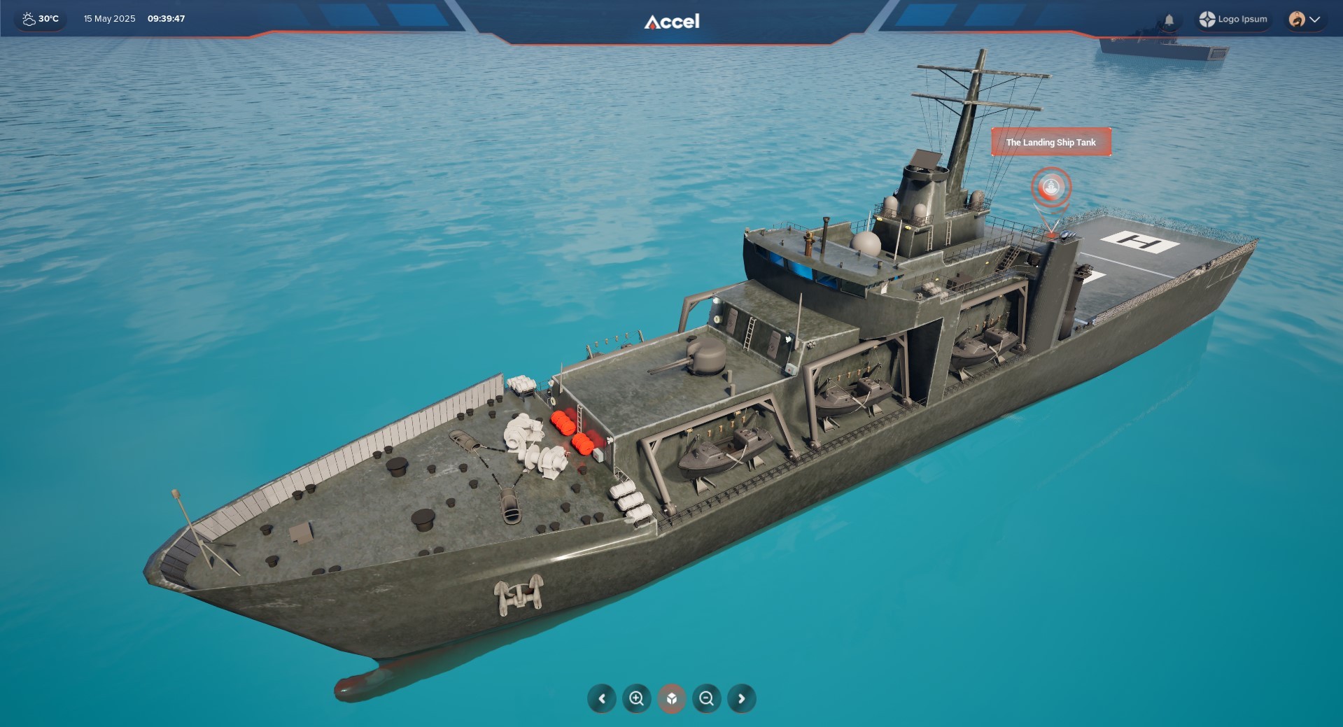 DT Navy – Naval Ship Environment (3D Modeling & Real-Time Visualization)
