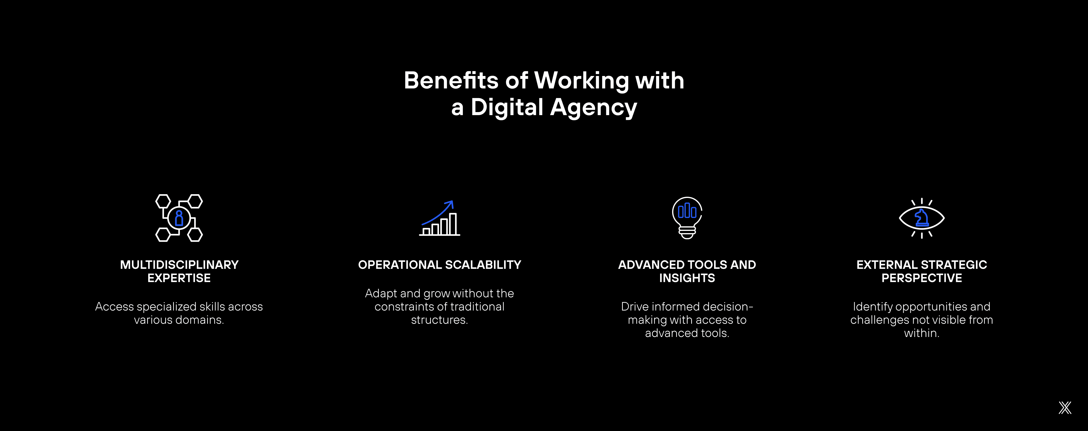Image article Benefits of working with a digital agency.