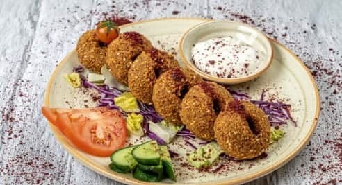 Falafel Plates (Vegan)