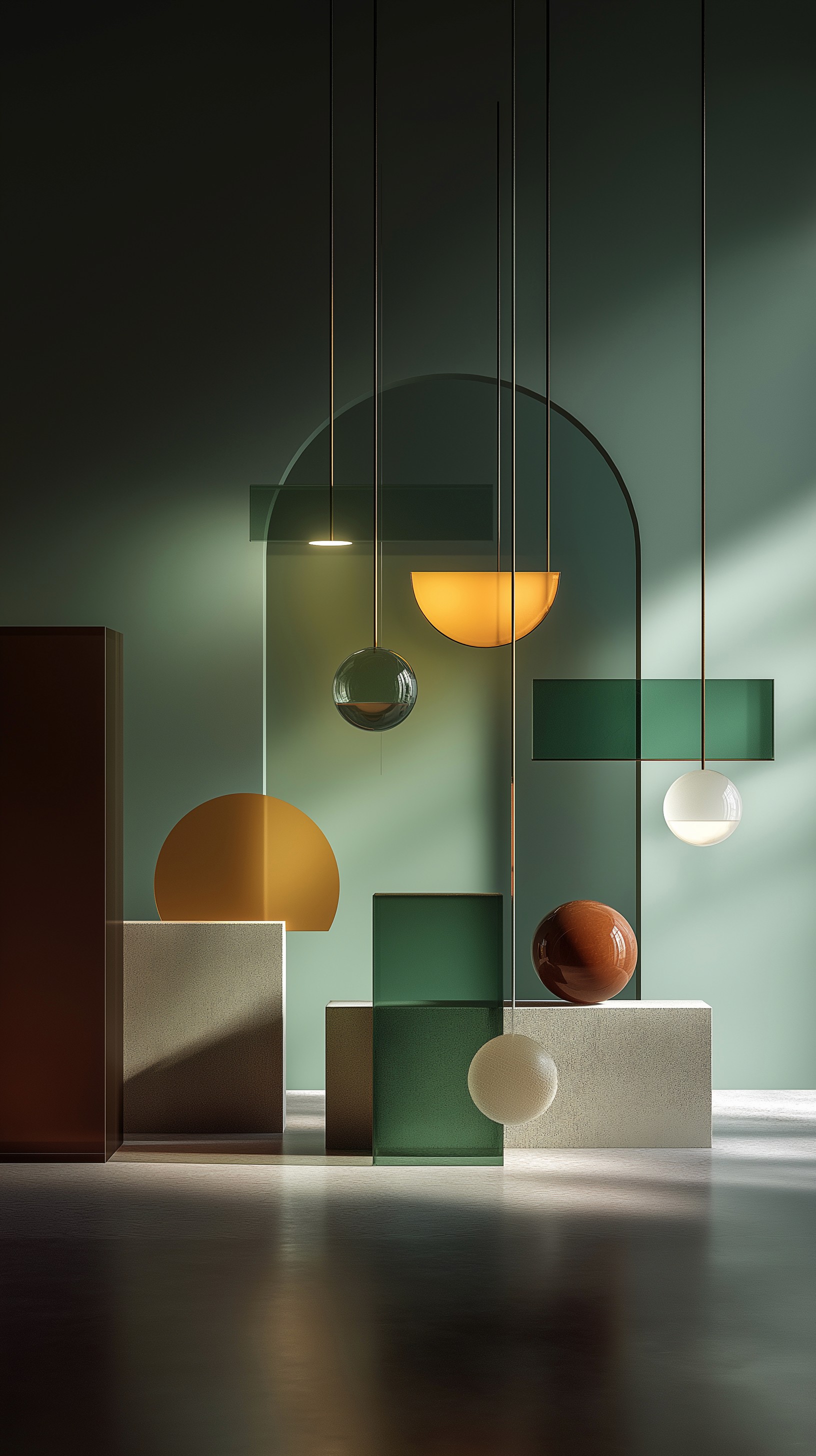 3D abstract design representation  MetaCraft investment to tools and systems.