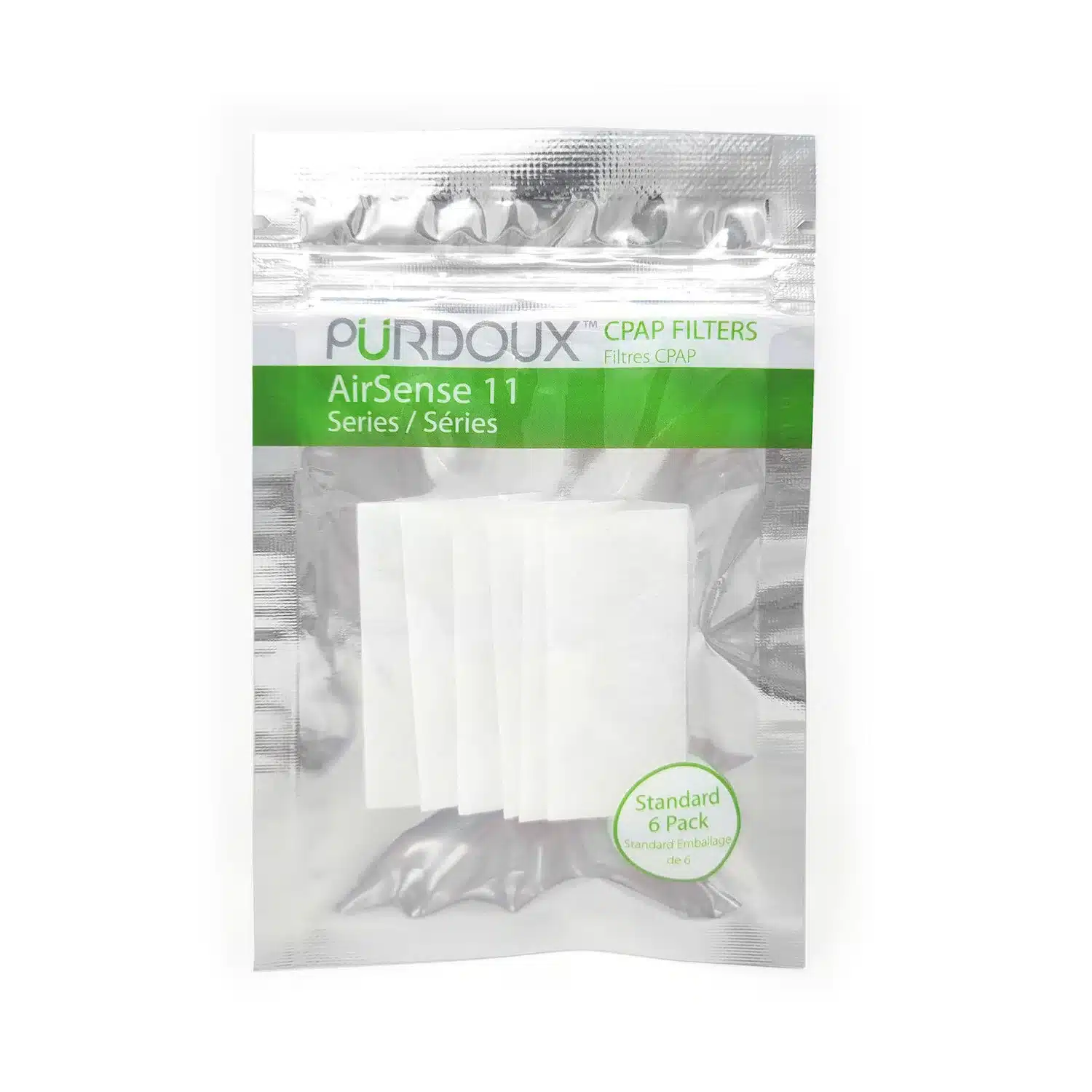 6 Pack Purdoux Airsense 11 Filters