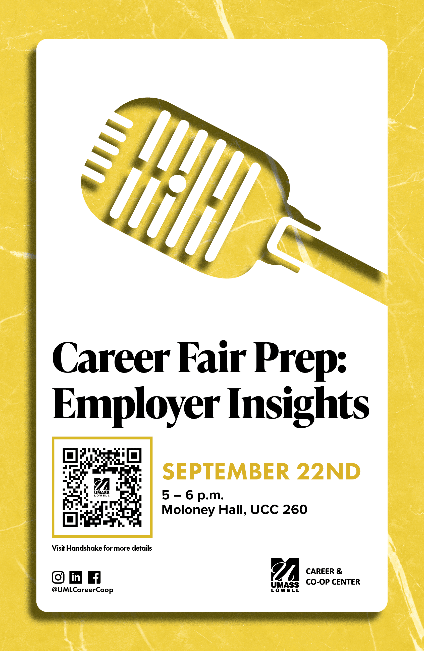 Fall career fair poster, Career Fair Prep: Exmployer Insights