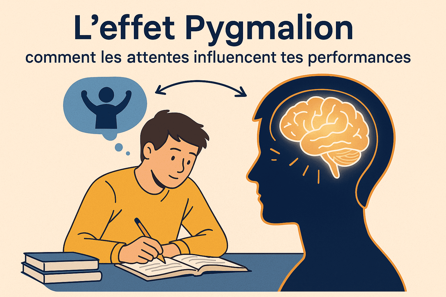L’effet Pygmalion : comment les attentes influencent tes performances.