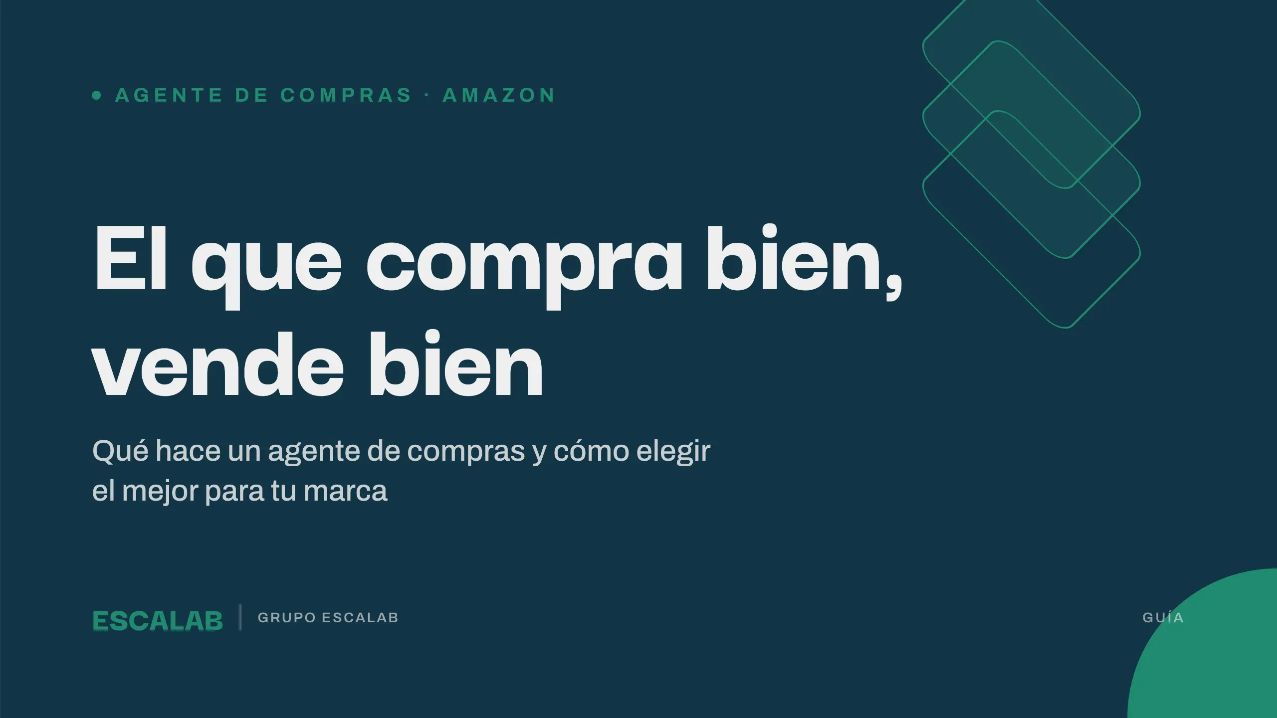 El que compra bien, vende bien: guía de ESCALAB sobre el agente de compras para Amazon