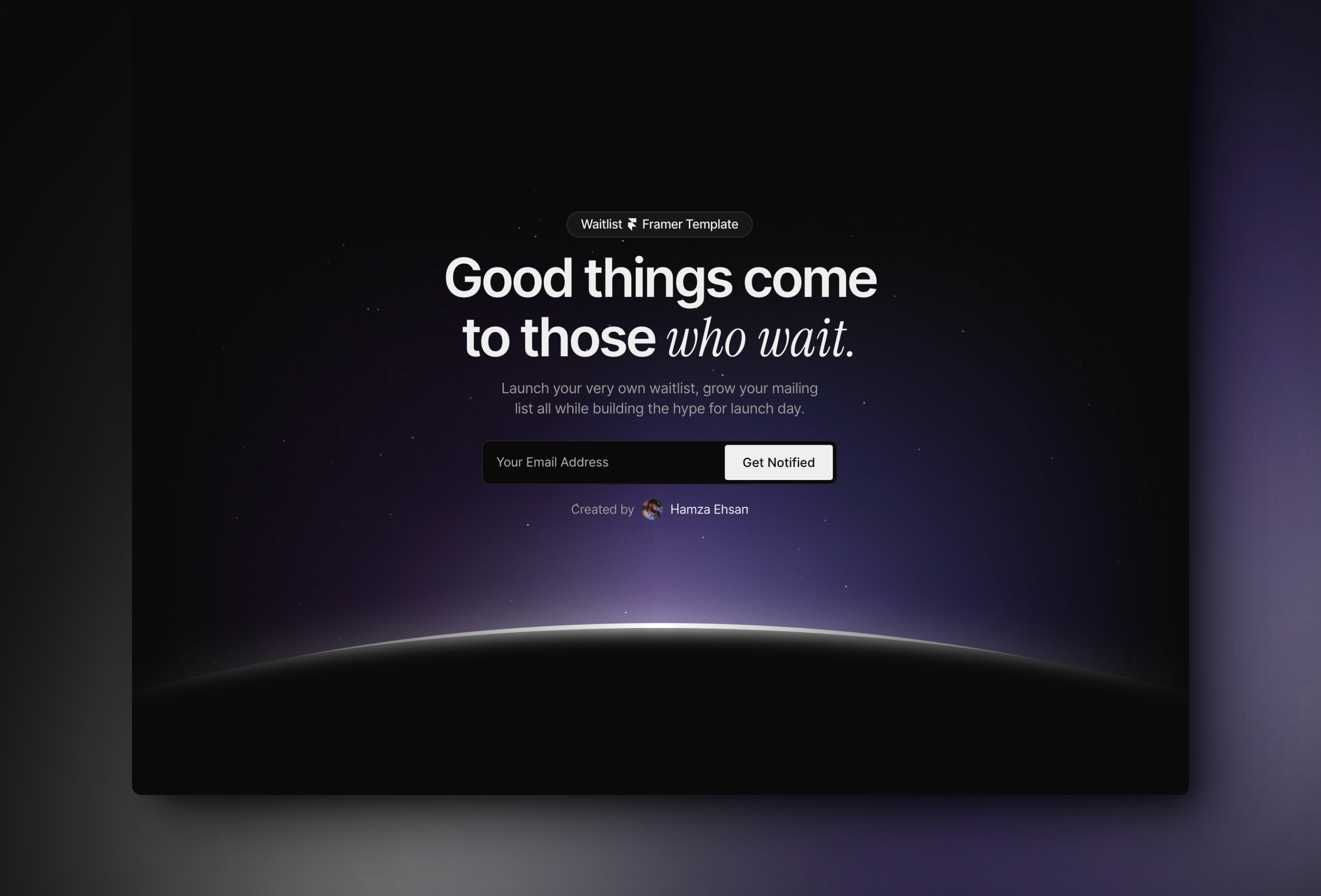 A dark-themed website interface displaying information and graphics, featuring a highlighted video or image.