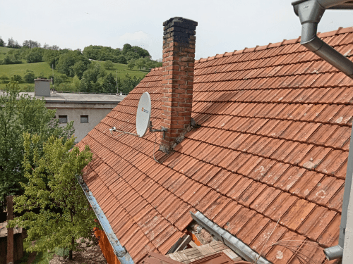 Střecha po renovaci