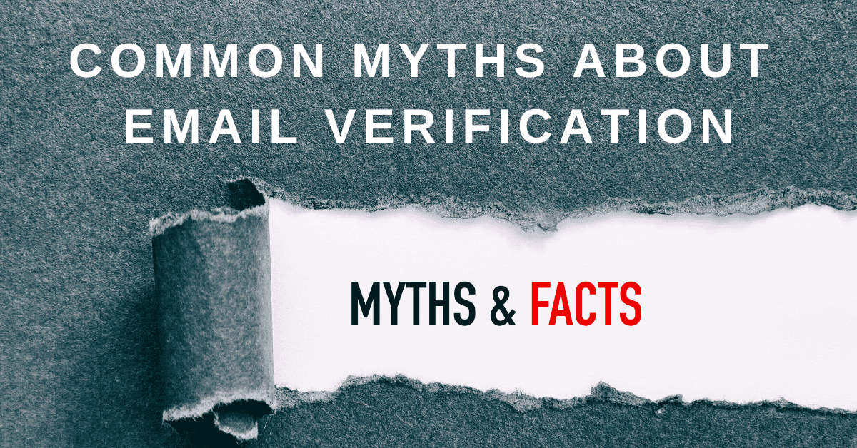 Common Myths About Email Verification