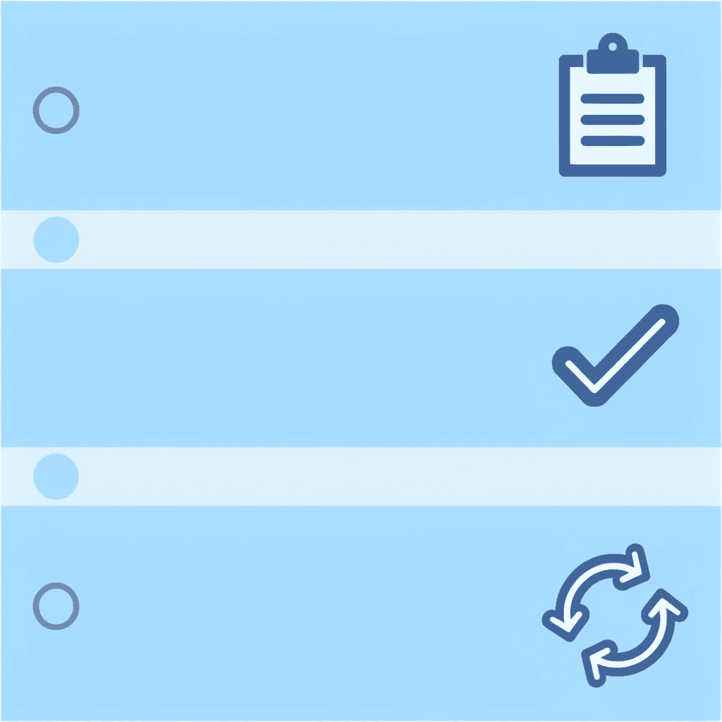 Checklist showing three essential requirements for success with oral GLP-1 medications