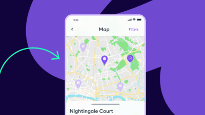 Florence shifts map UI
