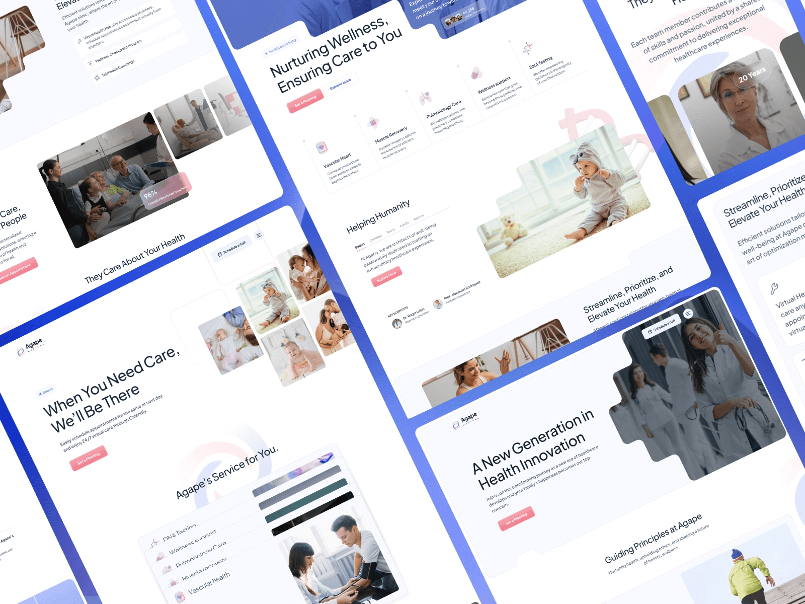 Top 12 Medical Website Templates - Agape