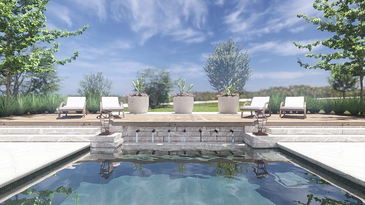 Pool Design - NRH Proffesional Landscape Design Services