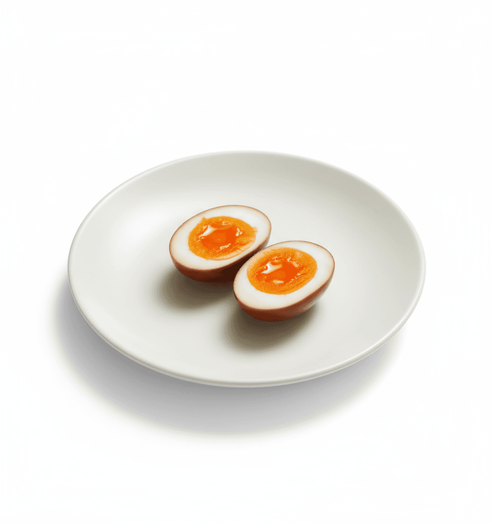 Soy sauce ramen egg for snacks