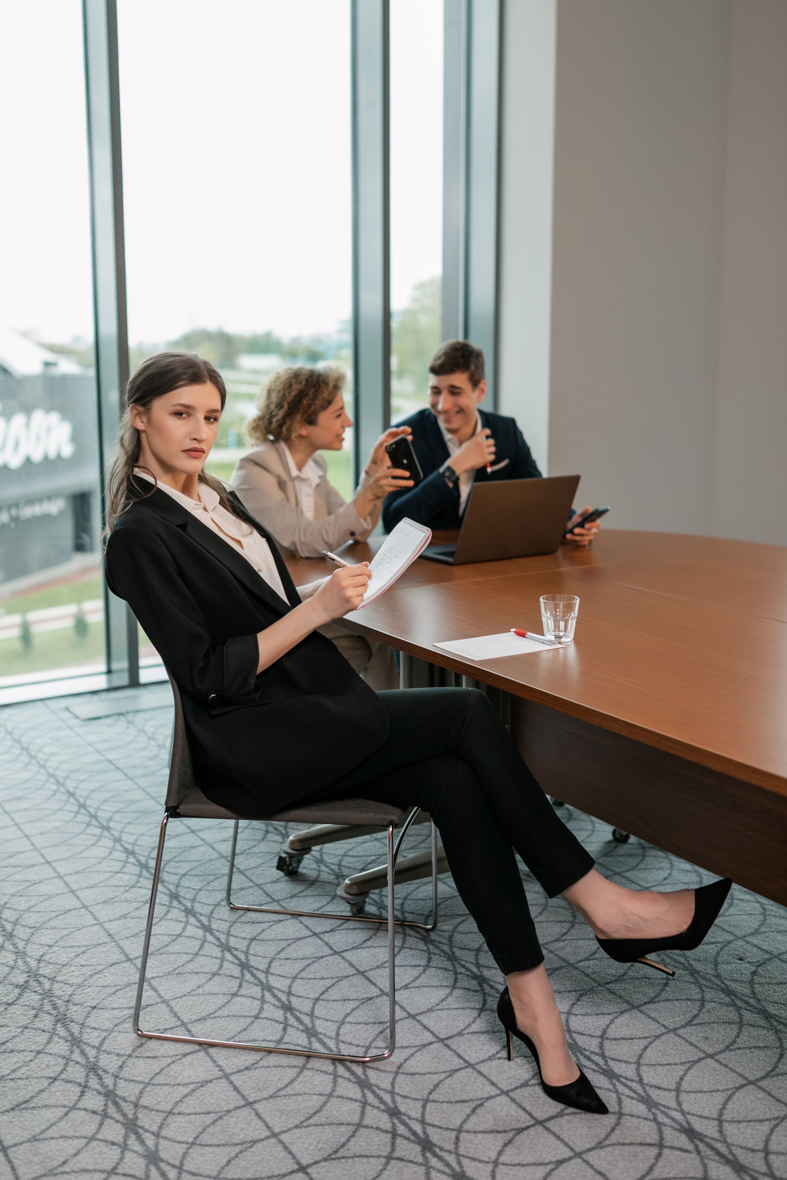 Team of professionals in a boardroom