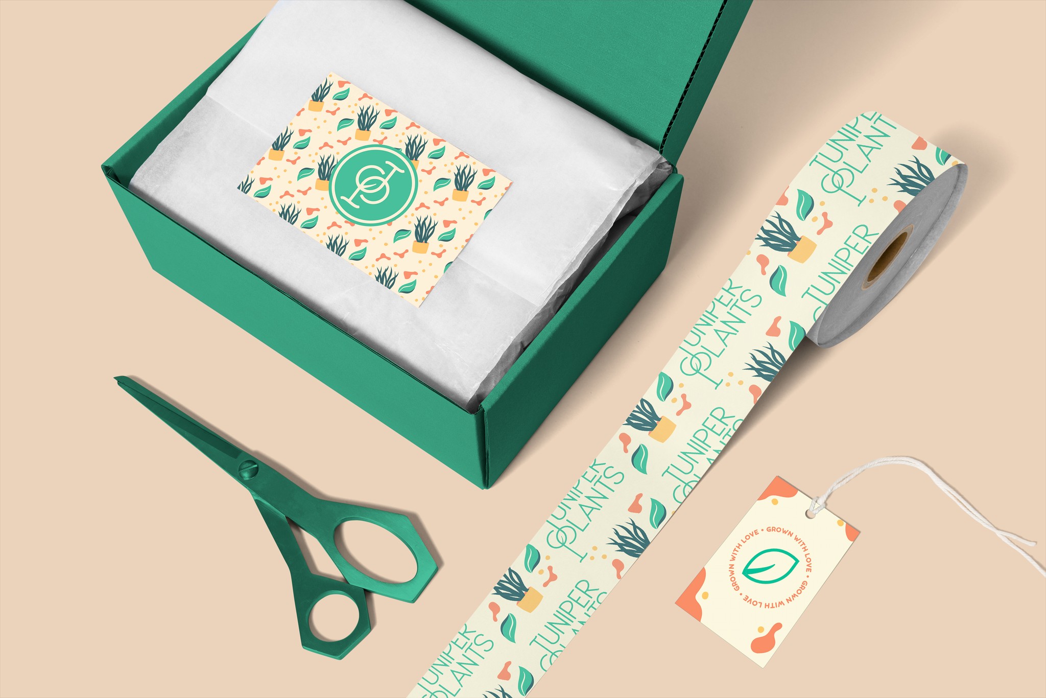 packaging tape and box 