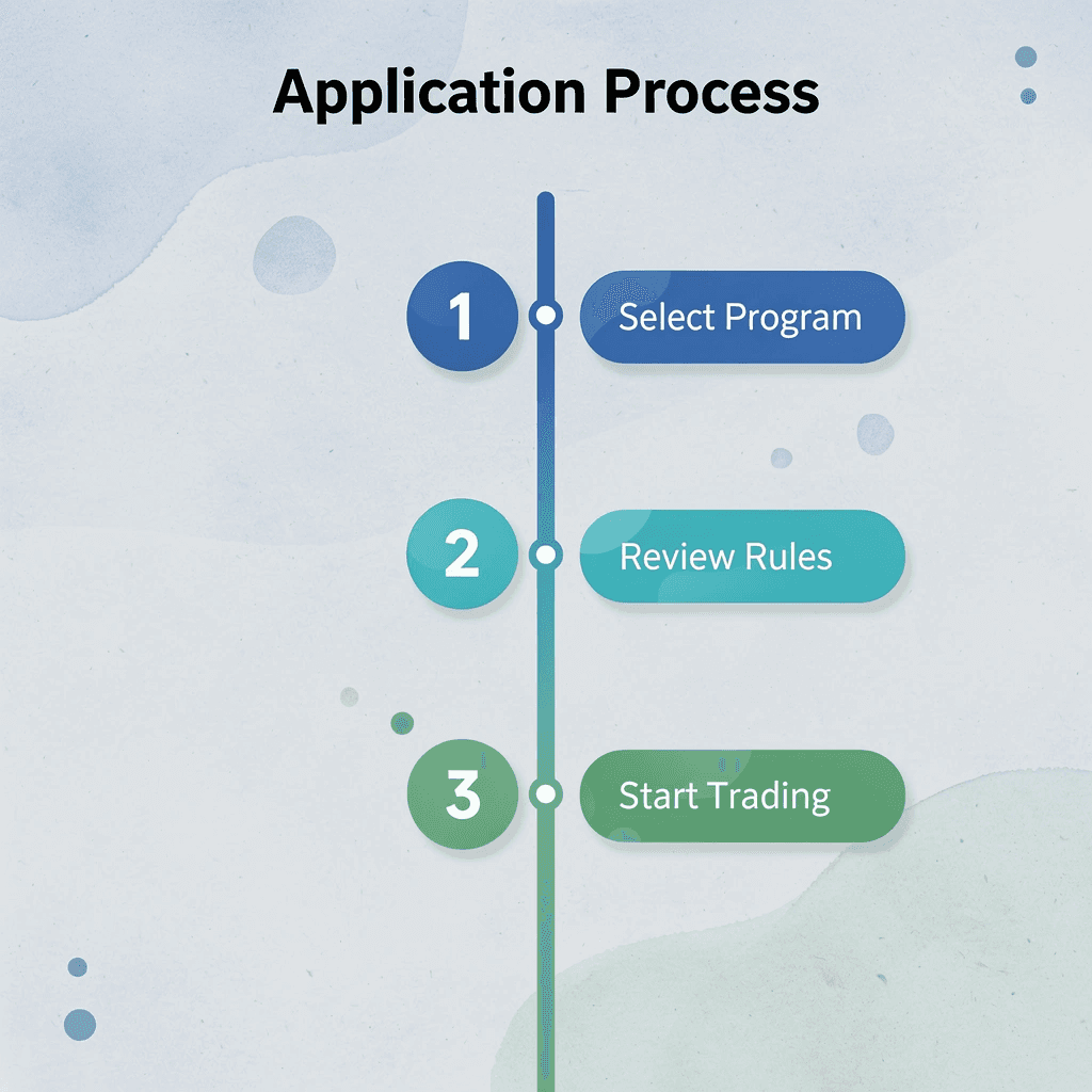 Four-step application process