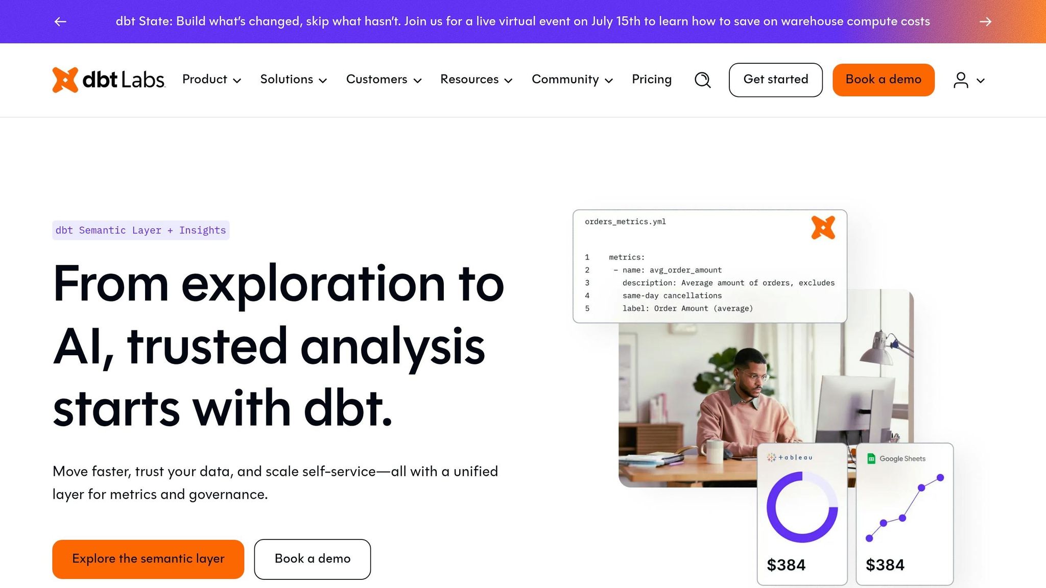 dbt Semantic Layer
