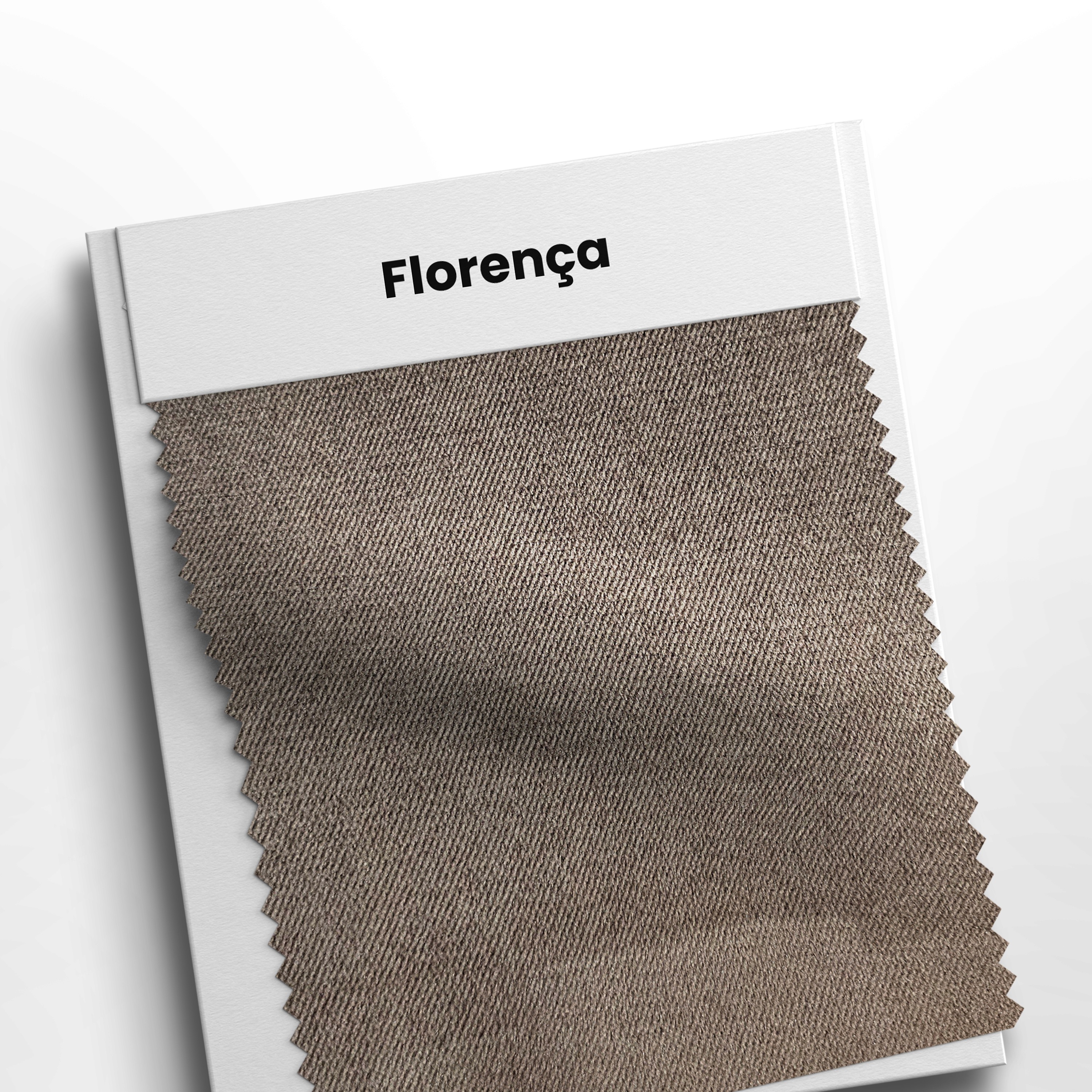 mostruário com veludo florença marrom