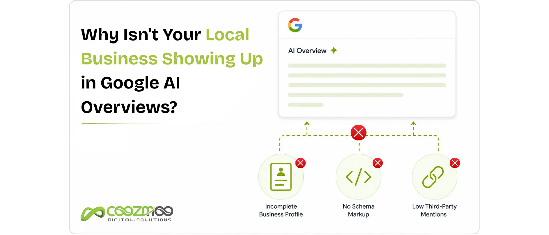Why Isn't Your Local Business Showing Up in Google AI Overviews