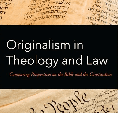 Book cover for Originalism in Theology and Law