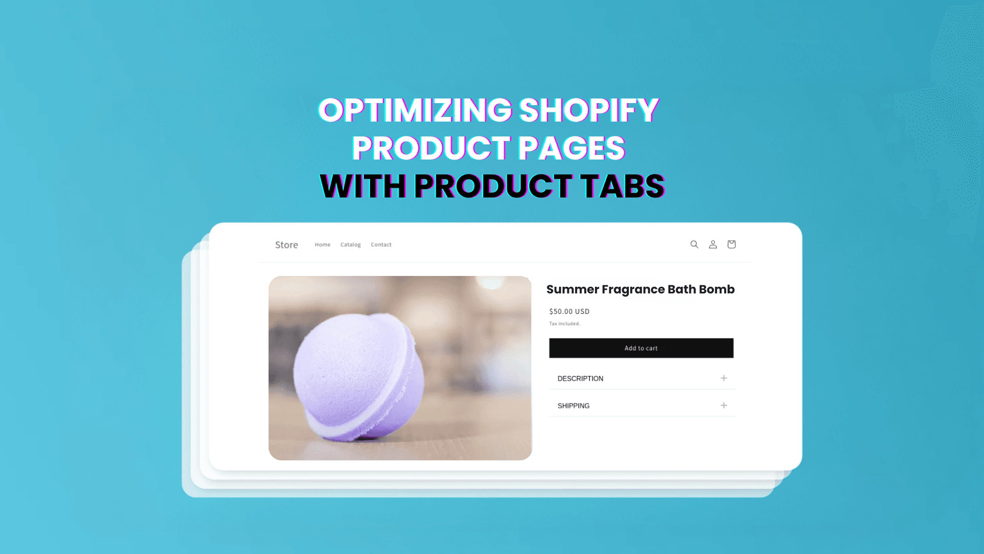 Optimizing Shopify Product Pages with Product Tabs