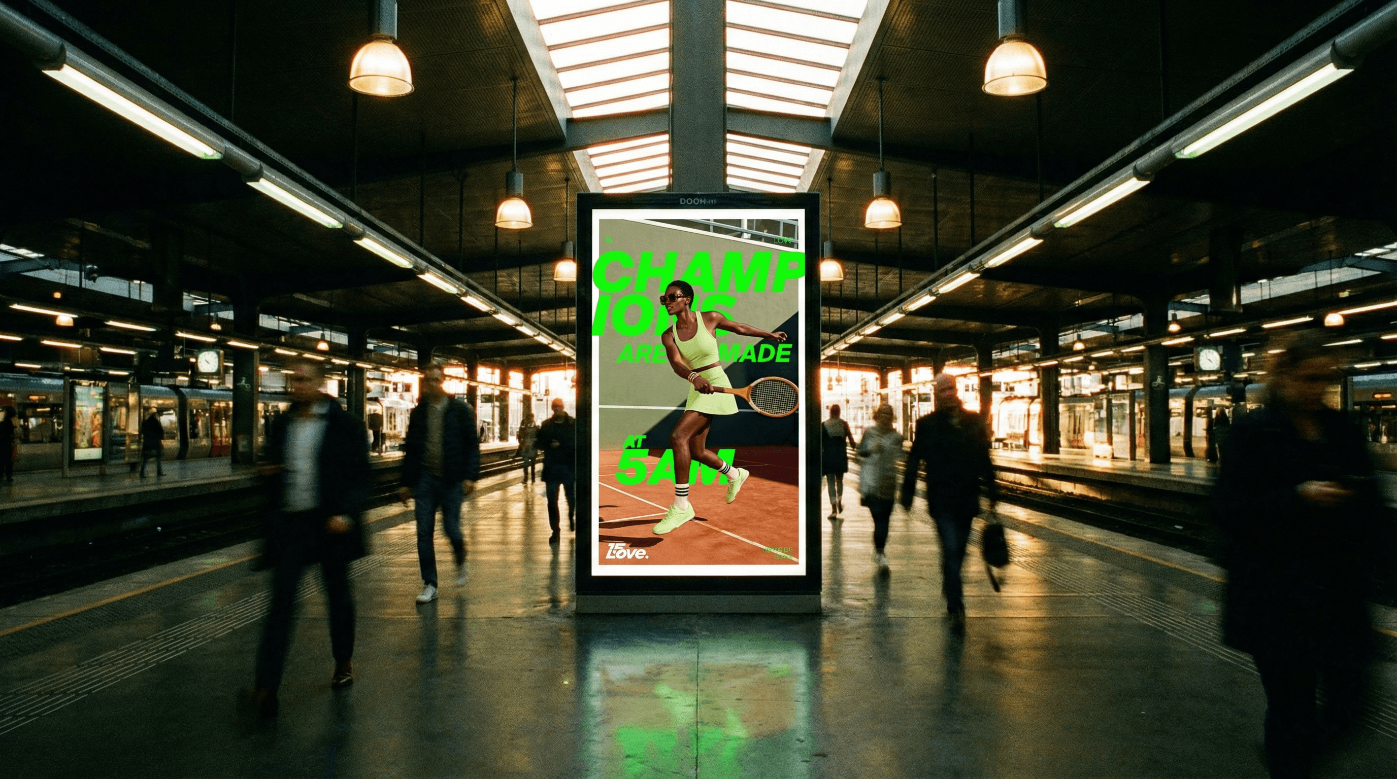 Identity applied to out-of-home media