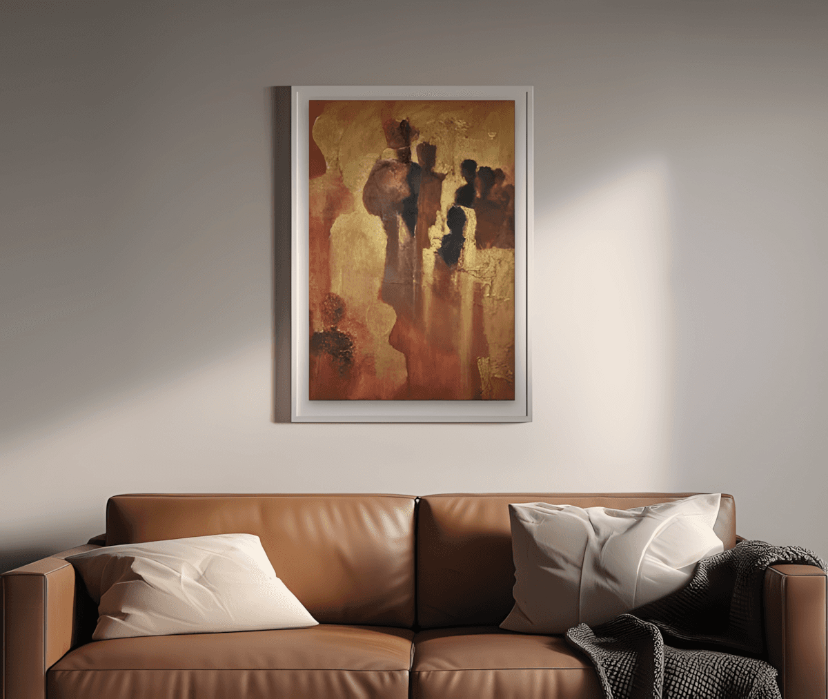 premium art poster and canvas prints, with originals available, from QART , of the artwork " They stood so we can walk "